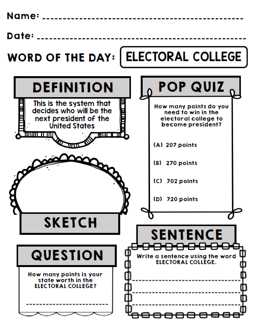 2024 Presidential Election - Donald Trump - Kamala Harris Vocabulary Word of the Day