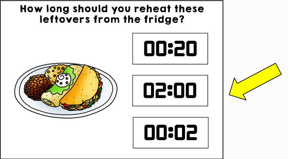 Life Skills Task Cards - Cooking - Using a Microwave - Recipe - GOOGLE