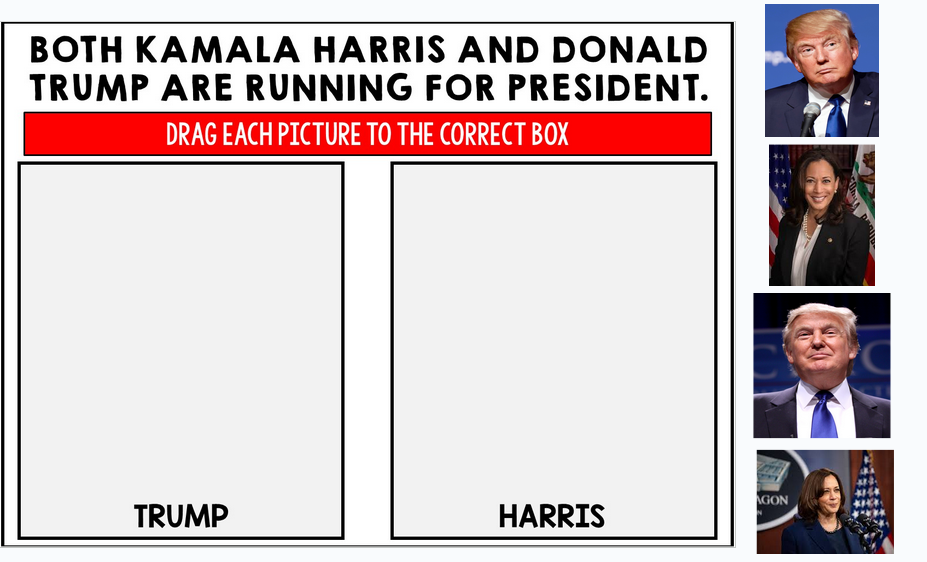 2024 Presidential Election - Donald Trump - Kamala Harris - GOOGLE - Special Ed