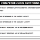 Life Skills Apartment Comprehension Questions - GOOGLE