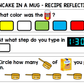 Life Skills Visual Recipe and Task Analysis - Pancake in a Mug