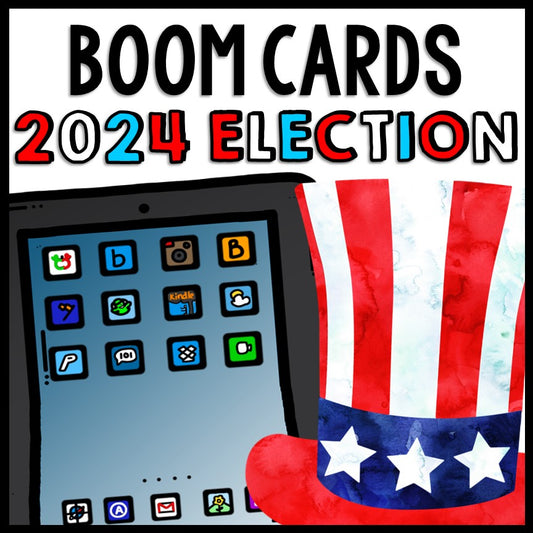 2024 Presidential Election - Donald Trump - Kamala Harris - Boom Cards - Special Ed