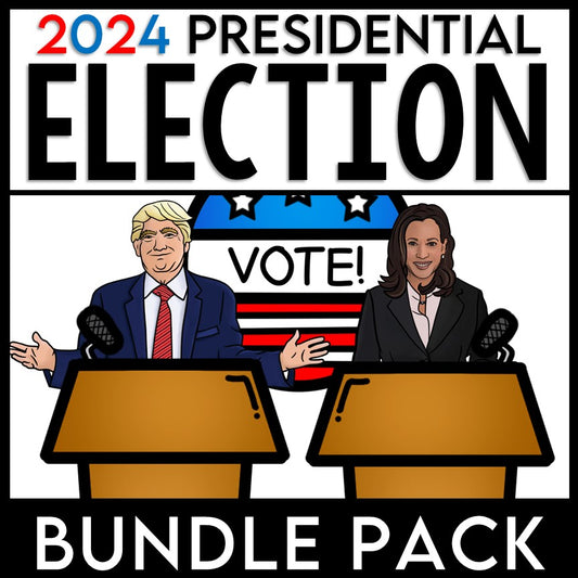 2024 Presidential Election - Donald Trump - Kamala Harris - Special Education BUNDLE