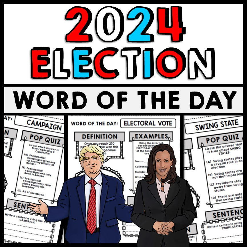 2024 Presidential Election - Donald Trump - Kamala Harris Vocabulary Word of the Day