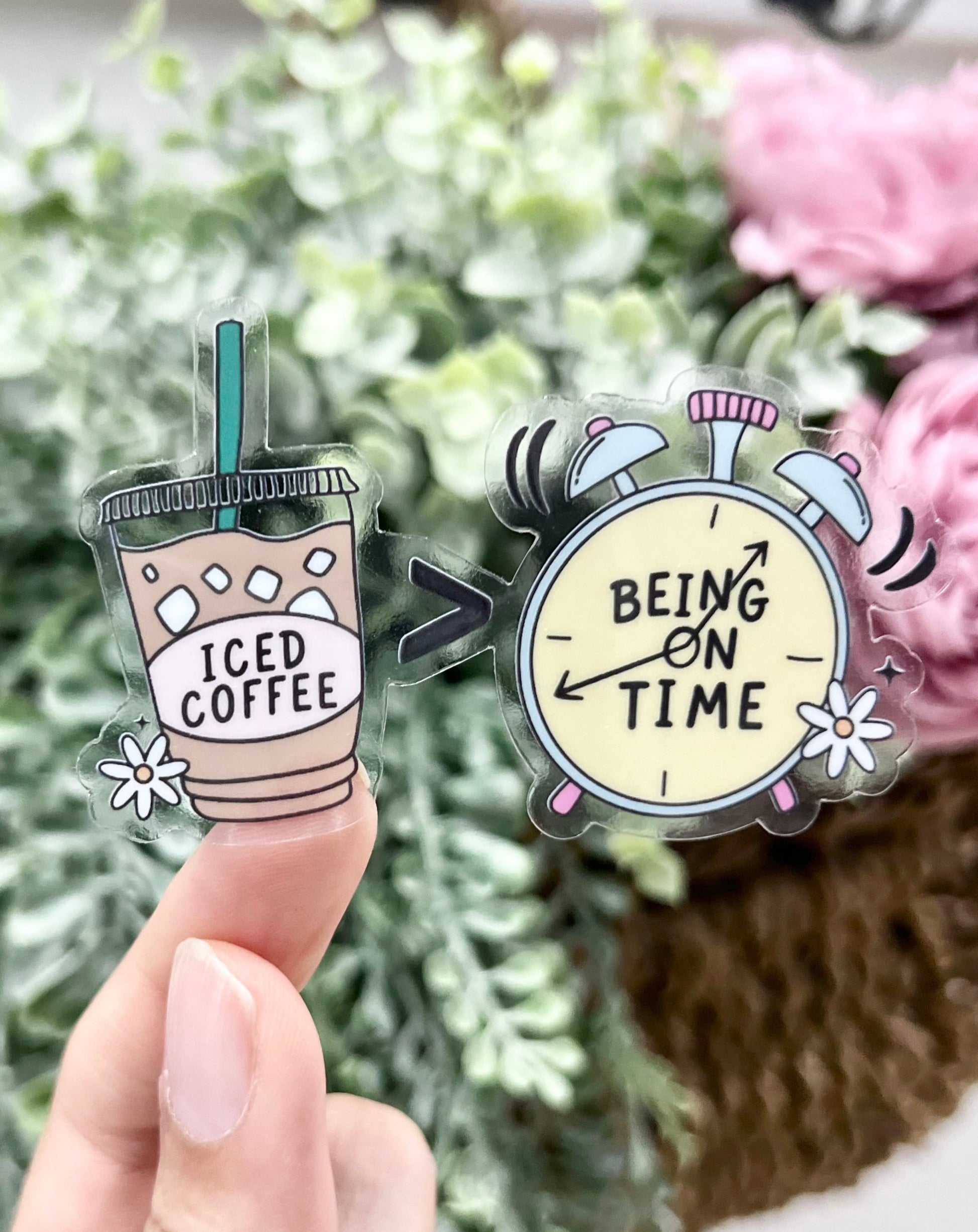 The Iced Coffee Sticker