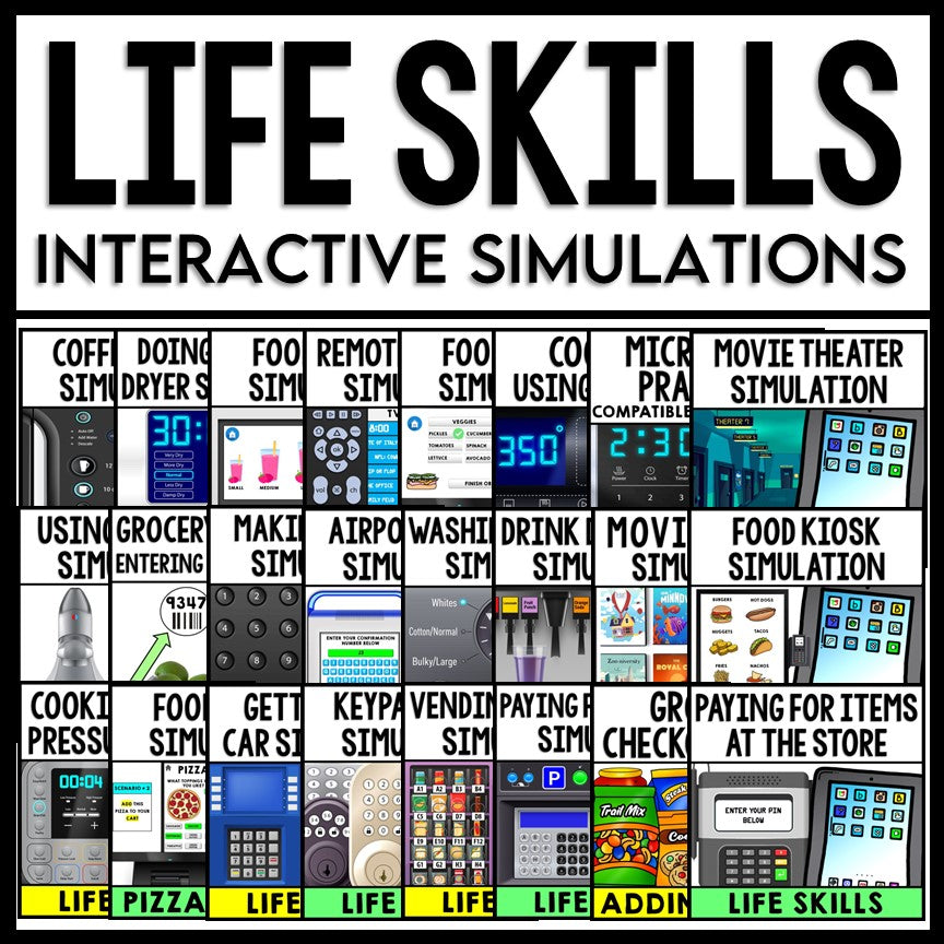 Life Skills REAL WORLD SIMULATIONS Bundle