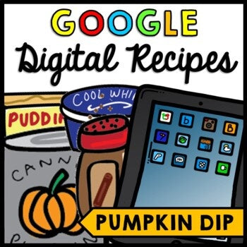 Visual Recipes - Life Skills - GOOGLE - Pumpkin Dip - Autism - Fall - Cooking