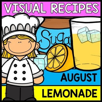 Visual Recipes - Life Skills - Lemonade - Autism - Summer - Cooking