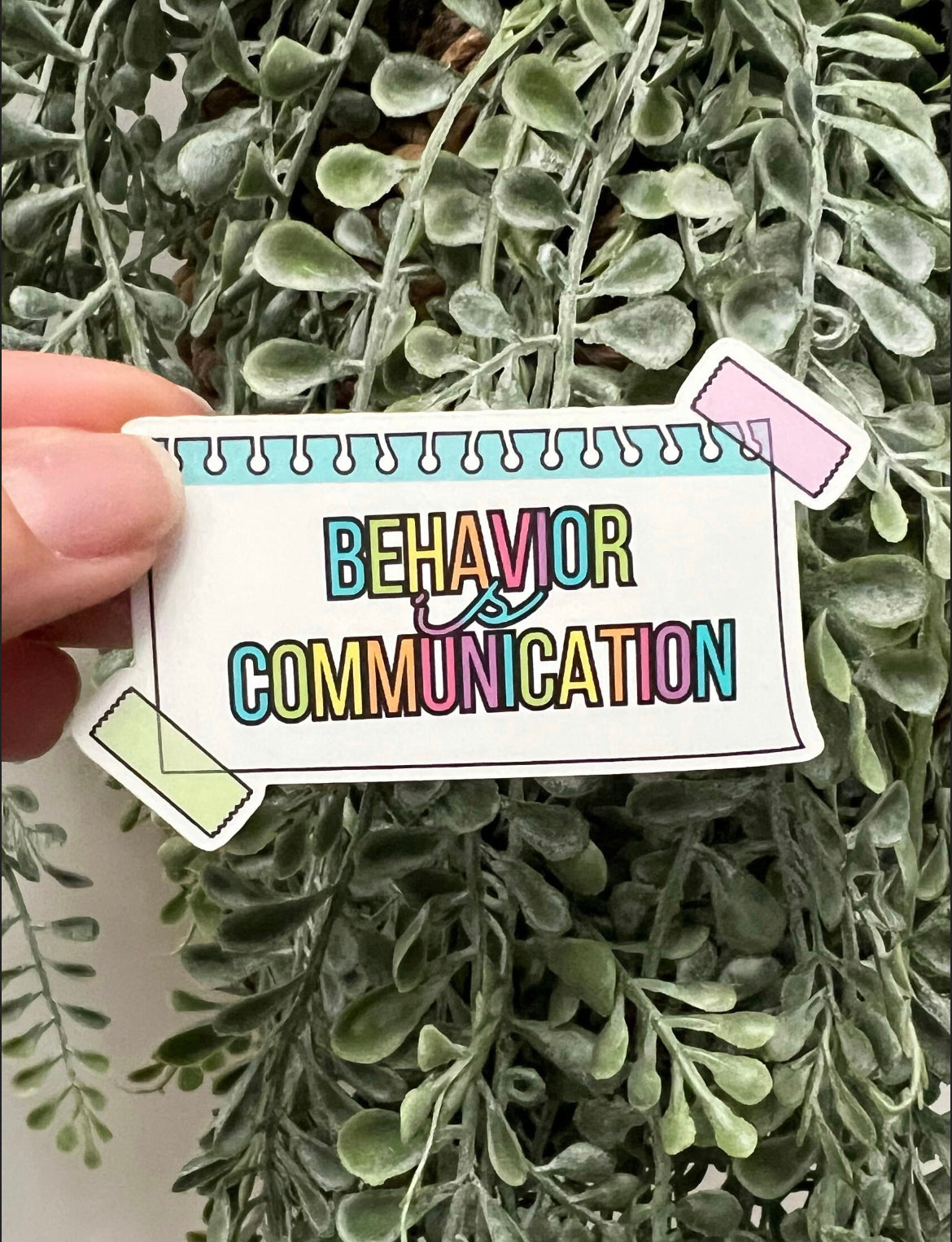 Behavior is Communication Vinyl Sticker