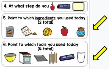 Visual Recipes - Life Skills - GOOGLE - Caramel Apples - Autism - Fall - Cooking