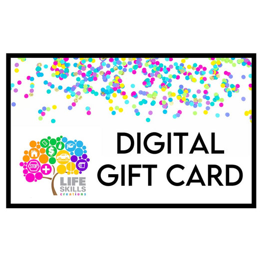 Life Skills Creations Store Gift Card