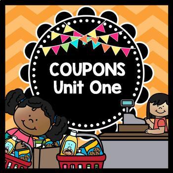 Life Skills - Shopping - Coupons - Money - Math - Grocery Store - Unit One
