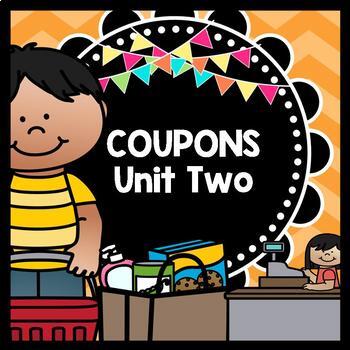 Life Skills - Shopping - Coupons - Money - Math - Grocery Store - Unit Two