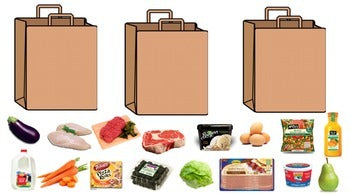 Life Skills Grocery Shopping: Learning How to Bag and Sort Groceries.