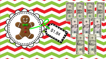 Christmas Dollar Up - Life Skills - Special Education - Math - Money - Shopping