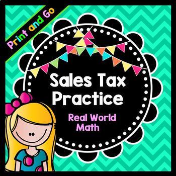 Life Skills Math, Money, and Reading: Sales Tax and Shopping