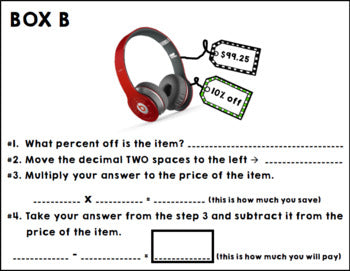 Life Skills Math, Money, and Reading: Calculating Discounts and Sale Prices