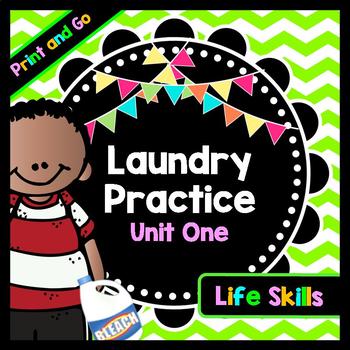 Life Skills Reading and Writing: How to Do Laundry - Vocabulary Practice