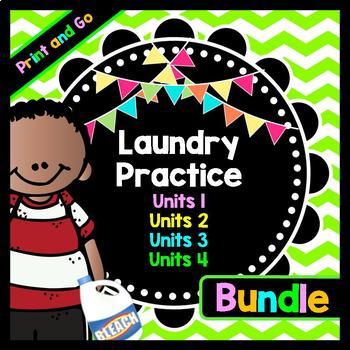 Life Skills Reading and Writing: How to Do Laundry - Ultimate Bundle