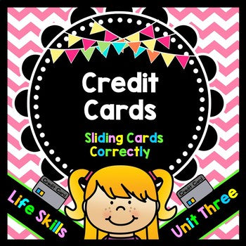 Life Skills Reading and Writing: Credit + Debit Cards - Unit 3