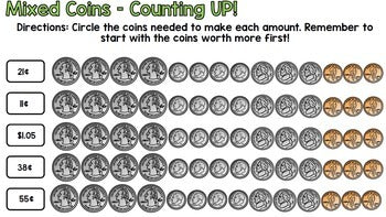 Life Skills Money and Math - Counting Money - Coins Edition - UNIT THREE