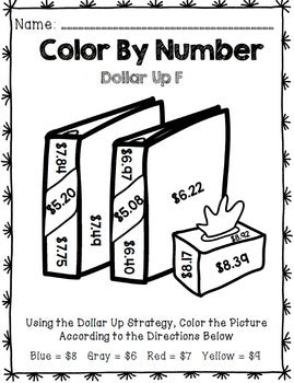 Dollar Up Worksheet | Grocery Items Under $10 | Money Math | Digital &  Printable