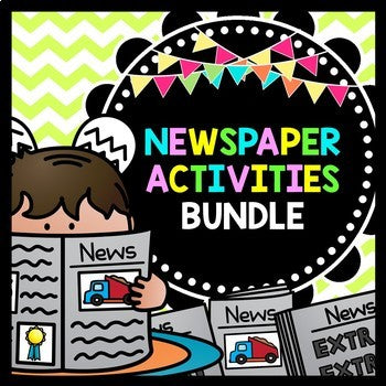 Life Skills Reading and Writing: Newspaper Activities, BUNDLE