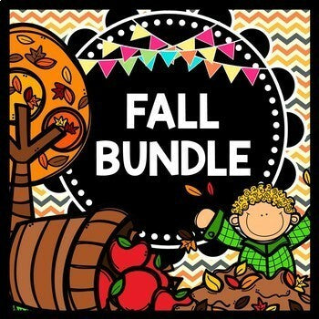 Fall Reading, Writing, and Math: Ultimate Bundle Pack {Special Education}