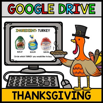 Thanksgiving - Google Drive - Special Education - Grocery Shopping - Money