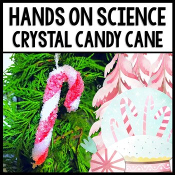 Christmas Candy Cane Ornament - Procedural Write - Special Education