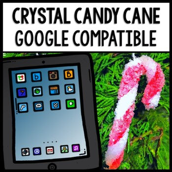 Google Drive: Christmas Candy Cane Ornament Procedural Write - Special Education