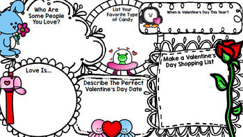 Valentine's Day - Literacy - Special Education - Reading - Writing - No Prep