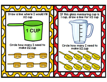 Life Skills - Real World Math - Measuring Cups - Recipes - Cooking - Unit Three