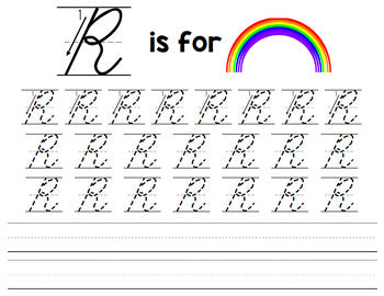 Cursive Handwriting Practice - Life Skills - Writing - Special Education Unit 1