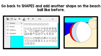 Google Drawing Beach - Summer - Google Drive - Technology - Special Education