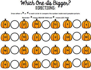 Fall Math - Special Education - Life Skills - Autumn Print and Go Worksheets