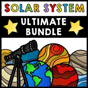 Planet Research BUNDLE - Solar System - Special Education - Science - Reading