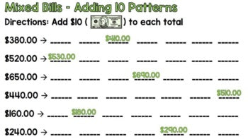 Life Skills - Money - Math - Counting Money - Dollar Bills - UNIT FOUR - GOOGLE