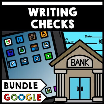 Life Skills - Reading Writing Math - How to Write Checks - GOOGLE - BUNDLE