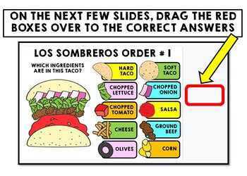 Job Skills - Life Skills - Complete the Order - GOOGLE - Taco Order