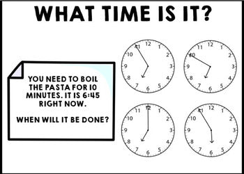 Life Skills - GOOGLE - Time - Elapsed Time - Special Education - Unit Four