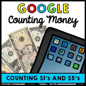 Life Skills - Money - Counting $1 and $5 Bills - GOOGLE - Special Education Math