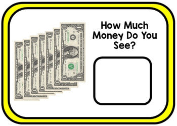 Life Skills - Money - Counting $1 and $5 Bills - GOOGLE - Special Education Math