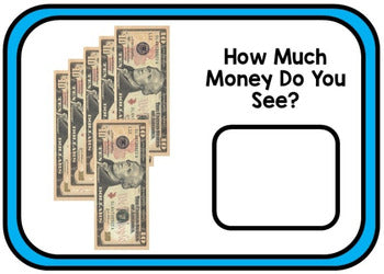 Life Skills Money - Counting $10 and $20 Bills - GOOGLE - Special Education Math