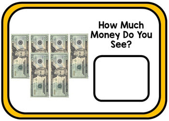 Life Skills Money - Counting $10 and $20 Bills - GOOGLE - Special Education Math