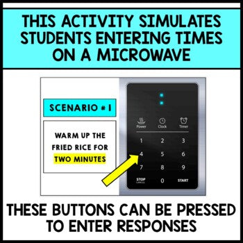 Life Skills - BOOM CARDS - Cooking - Using a Microwave - Food Directions