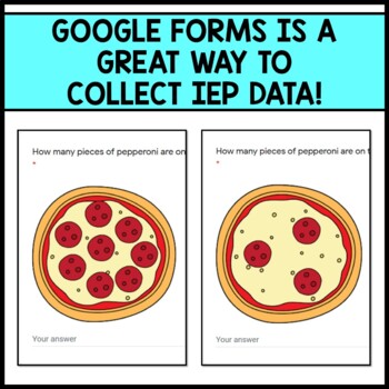 IEP Goals - DIGITAL Data Collection - Google Forms - Distance Learning - Unit 4