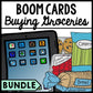 Life Skills - Grocery Shopping - Special Education Reading - BOOM CARDS - Bundle