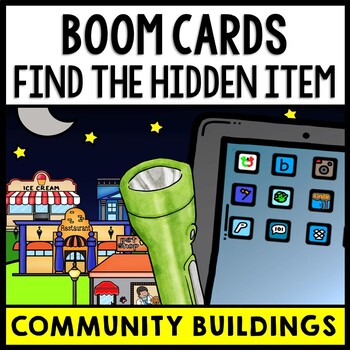 Life Skills - BOOM CARDS - Community Buildings - Special Education