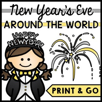 New Year's Eve Around the World - Special Education - Reading - Writing